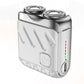 ✨LIMITED HOT SALE ￡11.99!!🔥Portable Mini Small Steel Cannon Rotary Dual Ring Electric Shaver
