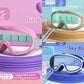 🏖️2025 New Arrival 65% OFF - Summer Essentials🏊‍HD children's large frame waterproof and anti-fog swimming goggles