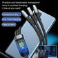 ⚡Last Day 49% OFF - Transparent Luminous 3-in-1 Super Fast Charging Cable🔥