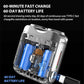 ✨LIMITED HOT SALE ￡11.99!!🔥Portable Mini Small Steel Cannon Rotary Dual Ring Electric Shaver