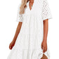 🔥HOT SALE 50% OFF🔥💫 Fairy dress is here! Elegant women's hollow lace ruffle casual mini skirt