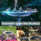 🌺LAST DAY SALE ￡9.99!!✨🏠Upgraded Solar Powered Water Fountain Pump With Accessories