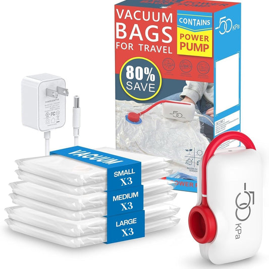 ✨️LIMITED SALE 50% OFF✨️Vacuum Storage Bags，multi-size,Hand pump included, electric pump optional