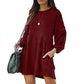 Last Day 49% Off🔥Empire Waist Ribbed Knit Dress