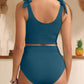 💥Last Day Special Sale 49% OFF🩱Bow Knot High-Waist Tummy Control Tankini