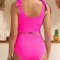 💥Last Day Special Sale 49% OFF🩱Bow Knot High-Waist Tummy Control Tankini