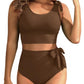 💥Last Day Special Sale 49% OFF🩱Bow Knot High-Waist Tummy Control Tankini