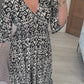 🔥LAST DAY SALE 49% OFF🔥💃Bohemian Vintage V-Neck Floral Casual Long Dresses
