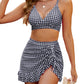 👙2025 New Type UP TO 65% OFF💥High Waisted Bikini Sets Women's Tummy Control Gingham