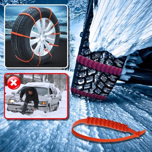 💥Daily Sales of 4200+🔥🔥Universal Reusable Anti-skid Nylon Tire Chains🚚