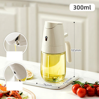 🔥2025 Kitchen Hot Sale 49% OFF🔥Leak-Proof Glass Oil Bottle, Spray & Pour