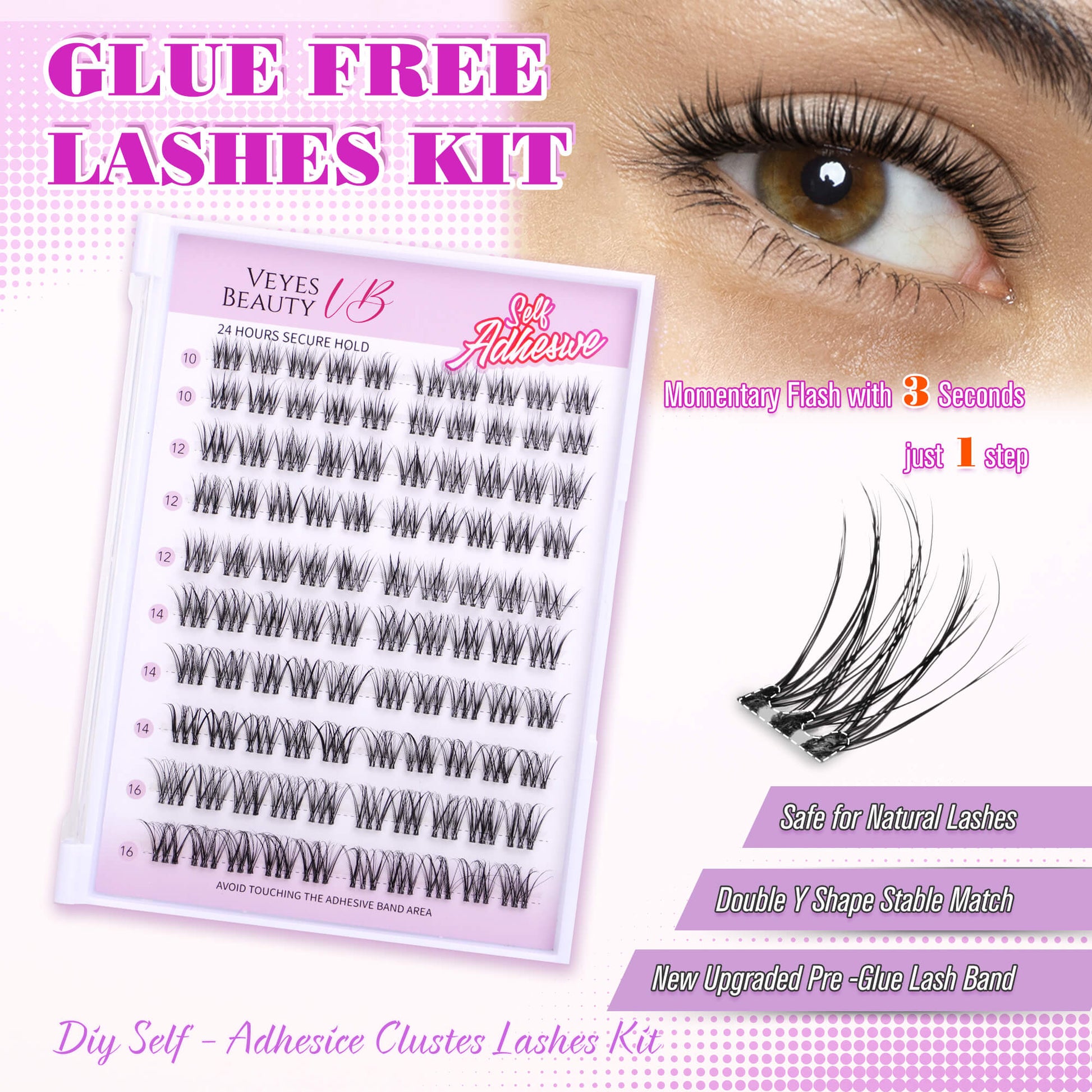 🔥Buy 2 Get 1 Free🔥Mixed Pack of Large Volume Eyelashes-1