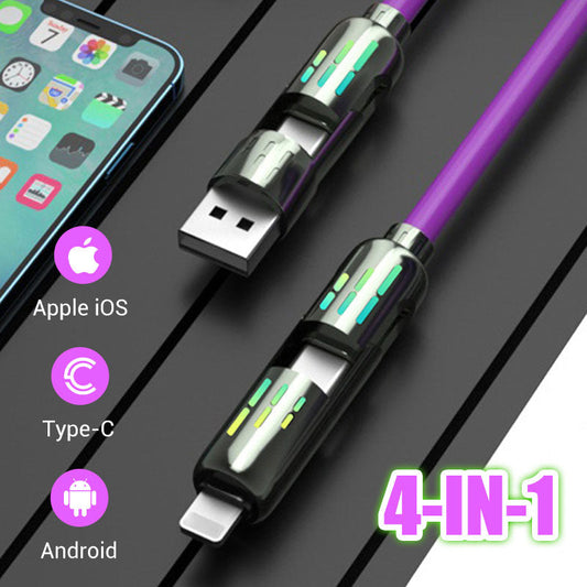 🎁Buy 2 Get 1 Free📲240W⚡ 4-in-1 USB Cable