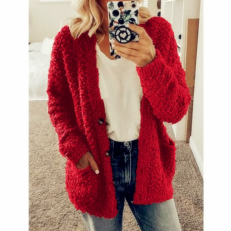 ⭐HOT SALE 49% OFF🌹Autumn And Winter Cardigan Casual Short Jacket-9