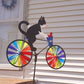 😺10% Off For One Set🐶CAT BICYCLE WIND SPINNER🚲-5