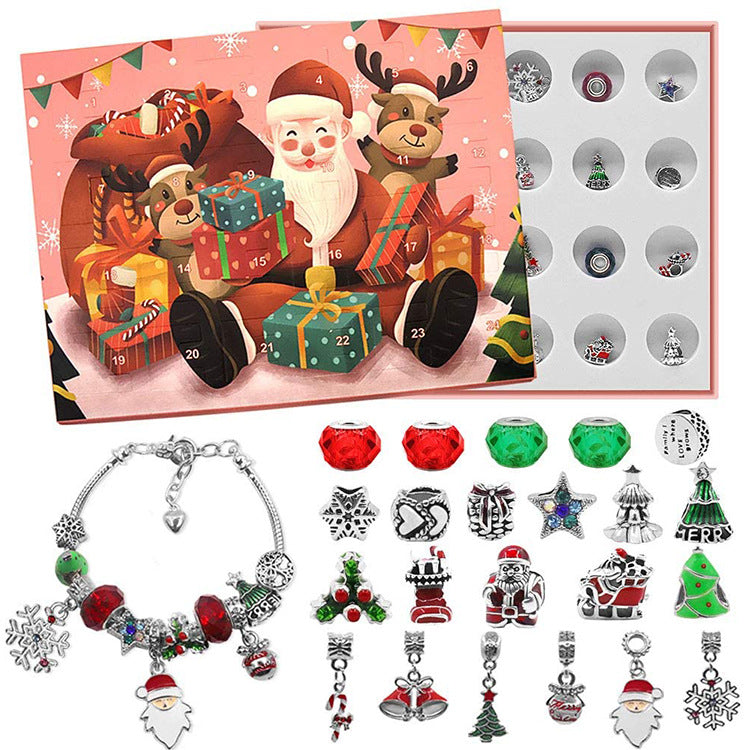 🎉Buy 2 Get 18% Off🎅DIY Christmas Advent Calendar Bracelets Set-15