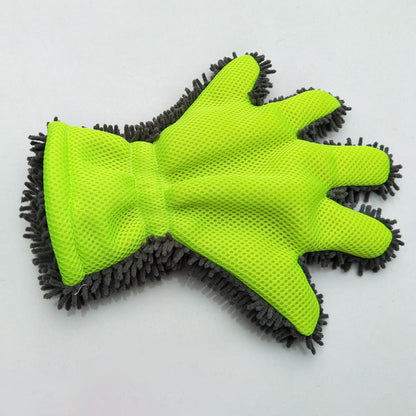 💥Last Day-buy 1 get 1 free!!💥Double-sided five-finger car wash gloves