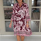 🎁Mother's Day Promotion - 69% OFF!!💗Women's Casual V-Neck Floral Print Dress