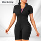 ✨2025 New Arrival 65% OFF🔥Women’s Short Sleeve Workout Jumpsuit with Front Zipper Closure